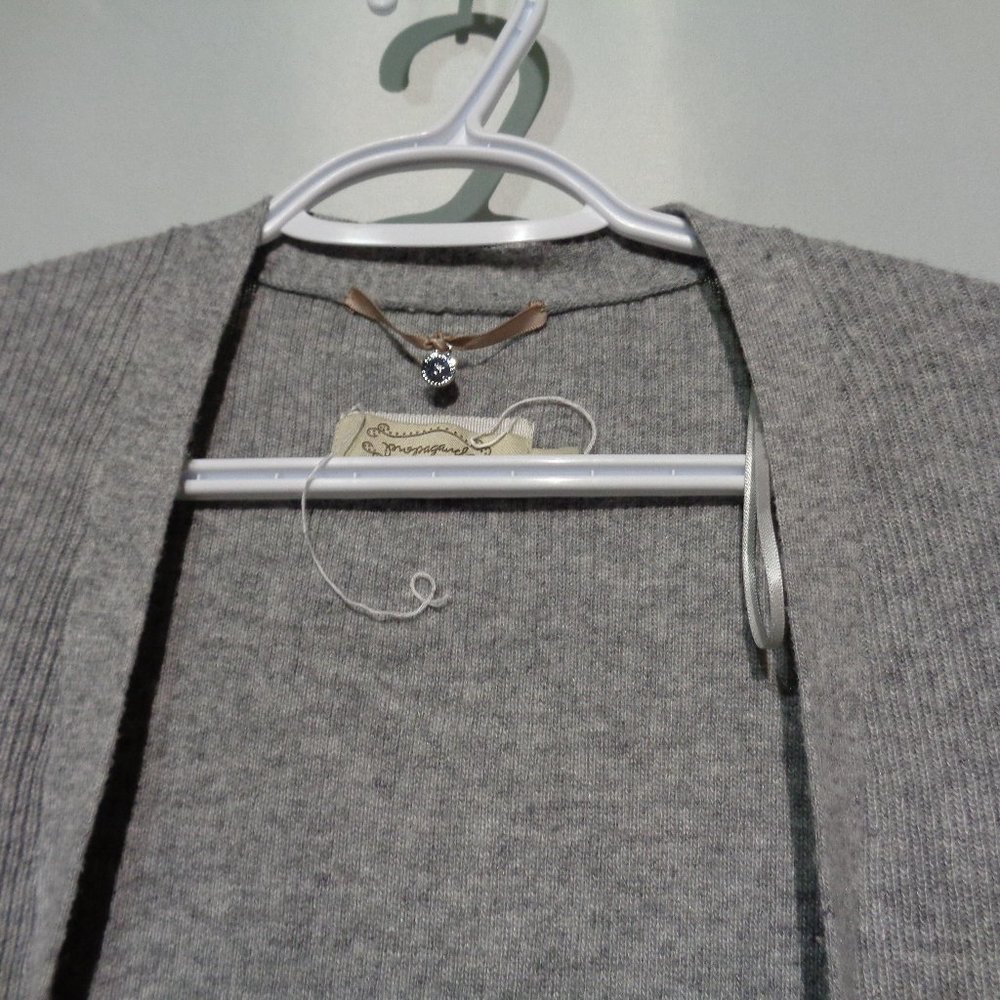Grey cardigan PROPAGANDA size XS
